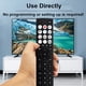 thumbnail image 4 of ERF2D36H Reemplaza el Control Remoto para Smart TV 43A53FUV 50A53FUV 55A53FUV 65A53FUV 43A51HUV 55A51HUV 50A66FUA, 4 of 5