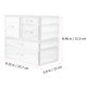 thumbnail image 2 of unbranded Caja De Almacenamiento Cosmética Y Joyería Transparente Con De Cajones Para, 2 of 6