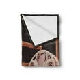 thumbnail image 2 of Movie Theater Soft Flannel Fleece Blanket, Objects of the Film Industry Hollywood Motion Picture Cinematography Concept, Cozy Plush for Indoor and Outdoor Use, 70" x 90", Multicolor, by Ambesonne, 2 of 5