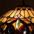 thumbnail image 4 of RADIANCE Goods Tiffany-Style 2 Light Victorian Table Lamp 16" Shade, 4 of 9