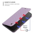 thumbnail image 3 of compatible Samsung Galaxy A53 5G Case, PU Leather Flip Cover Magnetic Closure Wallet Card Slots Stand Case Lattice Design Cheap and fine, 3 of 5