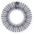 thumbnail image 1 of Bandeau Ressort en Plastique Accessoires Cheveux Élastiques Peigne à Riz Bandeau Peigne à Cheveux, 1 of 2