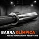 thumbnail image 2 of Barra Recta Olimpica Centurfit 2' Buje Bronce 600lb Negro 2.2m 20kg, 2 of 7