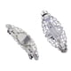 thumbnail image 4 of 2 Piezas de Pinza de Pelo Plateado Elegante de de Latón para Joyas Personalizadas Sunnimix Pinzas de cabello, 4 of 8