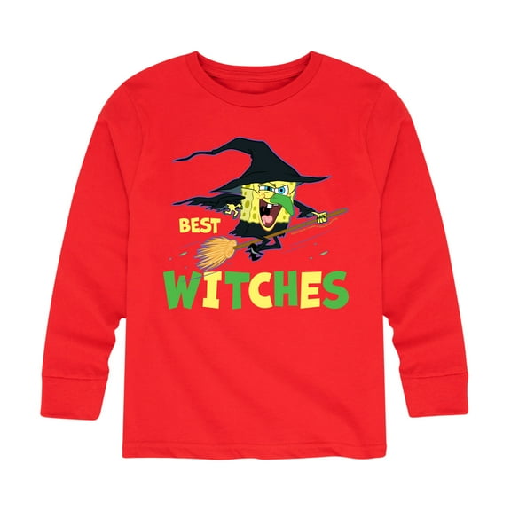 SpongeBob SquarePants - Best Witches - Toddler And Youth Long Sleeve Graphic T-Shirt