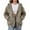 Camel #011, variant on Women Casual Zip Up Fleece Hoodies Relaxed Fit Oversized Sweatshirt with Hood Lightweight Fall Jackets for Women 2025 Camel L