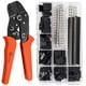 thumbnail image 1 of Kit de herramientas de prensado Taiss Dupont SN-28B con 600 piezas de 2,54 mm, 1 of 7