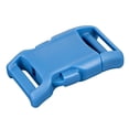 thumbnail image 3 of 10 - 1 inch Blue Contoured Side Release Plastic Buckles YKK, 3 of 5