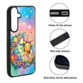 thumbnail image 2 of WIRESTER Shockproof Soft Rubber Cover Case for Samsung Galaxy S25 6.2" 2025, Colorful Sad Moon Happy Sun, 2 of 5