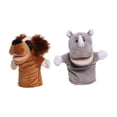 thumbnail image 2 of 2 marionetas de peluche de animales para niños, marionetas de mano, lindos y suaves rinocerontes y perros, juguetes educativos, juguete de peluche de, 2 of 8