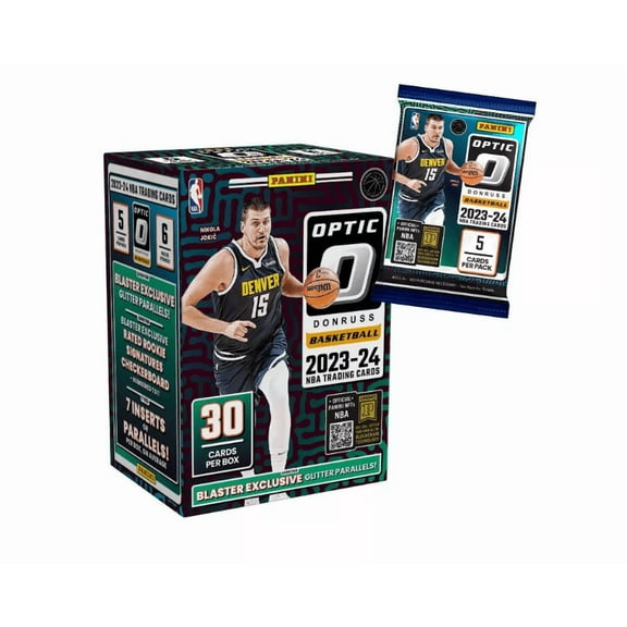 2023-24 Panini NBA Donruss Optic Basketball Trading Card Blaster Box