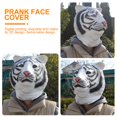 thumbnail image 2 of EeaseMX Simulación de tocado de tigre, accesorio de actuación, máscara de broma interesante para mascaradas, 2 of 7