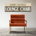 thumbnail image 2 of Saint George Lounge Chair - Timeless Elegance for Modern Comfort and Style (Velvet Ivory), 2 of 7