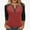 Red, variant on BLCHUNen 3/4 Sleeve Shirts for Women Trendy Pullover V Neck Lightweight Casual Tops Breathable Workout Sports Fashion Fall Tops