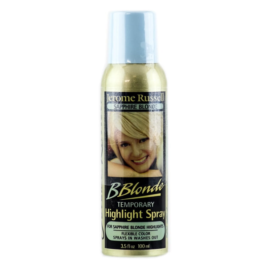 Jerome Russell B Blonde Temporary Highlight Spray - Color : Sapphire ...