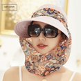 thumbnail image 5 of Hat Women's Summer Foldable Summer Sun Hat Outdoor Riding Big Riding Face-Covering Sun Hat., 5 of 5