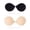 skin color black-C, variant on 2 Pack Thickened Cups Nipple Covers For Women Invisible Adhesive Strapless Bras Push Up Breast Pads Nipple Pasties