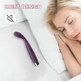 thumbnail image 4 of TLUDA G-Spot Clitoral Vibrator, Curved Vibrating Massage Wand Gift for Women, 7 Vibration Modes, Purple, 4 of 8