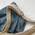 thumbnail image 2 of Bolso Compras Retro Informal para Mujer Citas Ocio Color Sólido, 2 of 9