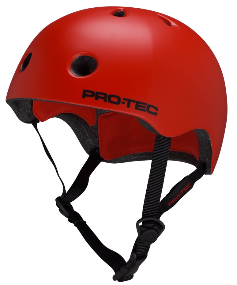 Pro Tec Skateboard Helmet STREET LITE (CERTIFIED) SATIN BLOOD ORANGE