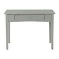 thumbnail image 2 of Alaterre Shaker Cottage 40"W Desk, Gray, 2 of 3