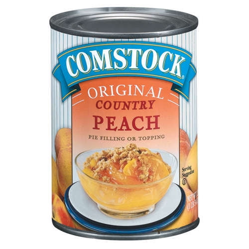 Comstock Original Country Peach Pie Filling Or Topping, 21 oz by Generic