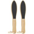 thumbnail image 1 of 2pcs Wooden Double Sided Foot File Callus Remover Pedicure File for Cracked Dead Skin Remover, 1 of 8