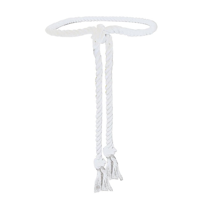 Cinturón NONGFUGE de Cuerda de Algodón con Borlas 229 cm
