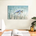 thumbnail image 3 of Elephant Stock Undersea Turtle Wall Art - Horizontal Canvas Wall Art - Living Room Wall Decor - Animal Canvas - Blue And Beige Decor By Danhui Nai - 12" x 8", 3 of 8