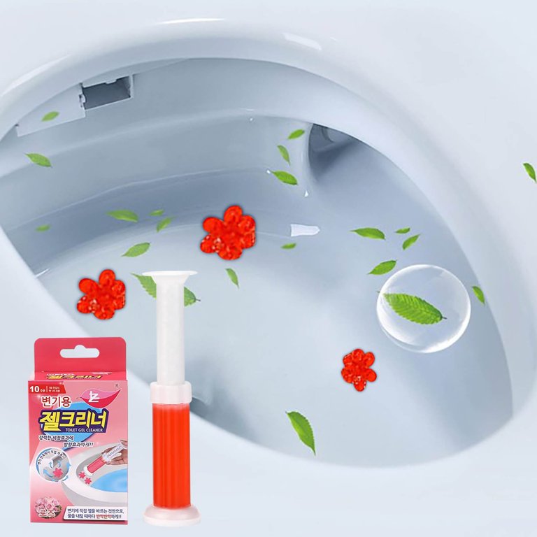 96 Flower Toilet Gel Stamps - 8 Fragrance Mix For Bathroom Freshness