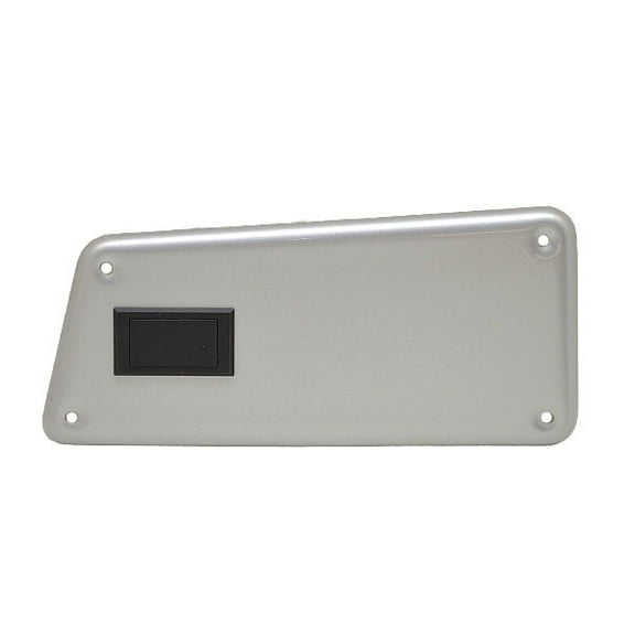 Stratos Boat Bow Panel 7KE315A | 7 3/4 x 3 1/2 Inch Silver (Port)