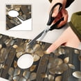 thumbnail image 6 of Yayeee Faucet Mat for Kitchen Sink 30" Diatomite Long Splash Guard Pad, Floral Lines, 2 Pack, 6 of 7