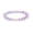 Purple, variant on Yellow Gold Purple Chalcedony Beaded Stretch Bracelet Natural Gemstone Birthstone Gift for Mom Women 6.7inch J1915935 - February