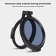 thumbnail image 2 of Seitruly Soporte de filtro de cámara Lente de videocámara Adaptador de montaje abatible Convertidor de anillos Accesorios para fotos 49 mm, 2 of 6