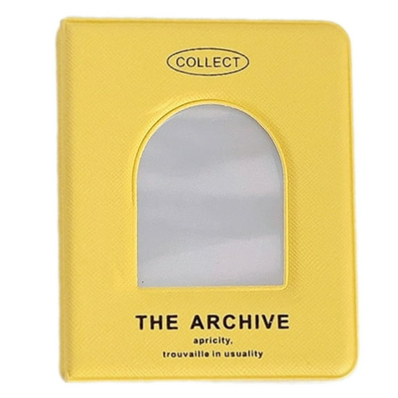 lixuesong Small Card Binder with 40 Pockets Double Sided Page Photocard Holders Album Photo Binder for Various Card and Photos