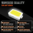 thumbnail image 5 of For Subaru Forester 2009-2013 6000K Plug&Play LED Headlight High/Low+Fog Light Bulbs Qty 6 Waterproof, 5 of 9