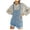 Light Blue, variant on Womens Denim Bib Overall Jean Shorts Adjustable Strap Pockets Rolled Short Jumpsuits Rompers Fashion Jeans Playsuit (S, Light Blue)