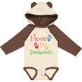 thumbnail image 3 of Inktastic I Love My Grandparents Boys or Girls Long Sleeve Baby Bodysuit, 3 of 5