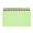 Green, variant on HOMEIORA Pocket Notebook, 3" x 5" Small Lined Notepads with Waterproof Cover, 50 Sheets / 100 Pages 110 GSM Colored Thick Paper Memo Pads, Office Supplies - Green, 1 Pack