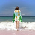 thumbnail image 6 of PHYHOO  St Patrick's Day Clovers Stripes Beach Towel, Absorbent Quick Dry Swimming Yoga Beach Towels, Sand Free Microfiber Beach Towel 30x60in, 6 of 8