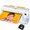 white, variant on GOLDLEMON 9-Inch Thermal Laminator Machine with 30 Laminating Sheets, Corner Rounder & Built-in Cutter, Personal Laminator for Teachers, Black