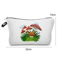 thumbnail image 4 of Cosmetic Bag 3D Mushroom Print Multipurpose Women Exquisite Fashion Appearance Storage Bag for Home, 4 of 12