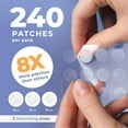 thumbnail image 2 of Pimple Patches for Face (240 Patches), Hydrocolloid Acne Patches with Tea Tree Oil & Salicylic Acid, Pimple Patch Pimple Stickers, Hydrocolloid Patch Acne Dots Acne Pimple Patches For Face, 2 of 7