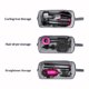 thumbnail image 4 of Travel Case , Portable Carrying Case for Supersonic Hair Dryer, Shockproof Protection Organizer Bag Travel Storage Bag, Gray（only bag）, 4 of 5