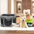 thumbnail image 2 of Foldable Pet Playpen Portable Puppy Exercise Pen Collapsible Kennel Octagon Tent for  Dog Rabbit Hamster Medium Gray, 2 of 8