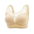 thumbnail image 1 of Timegard Bras for Women Wireless Mesh Adjustable Strap Full Coverage Underwear Breathable Daily Bras, 1 of 5