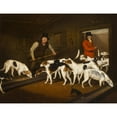 thumbnail image 3 of Henry Bernard Chalon 24x19 Black Modern Framed Museum Art Print Titled - Earl of Darlington's Kennel (1813), 3 of 5