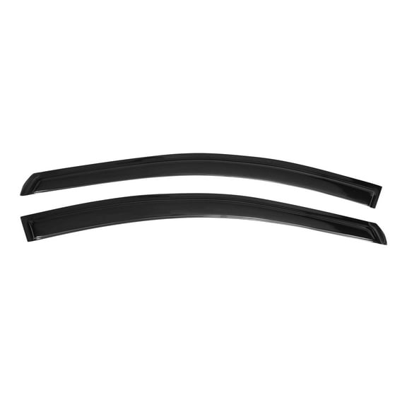 Ikon Motorsports Window Visors Fit 06-11 Honda Civic Coupe Acrylic Set Outside Mount