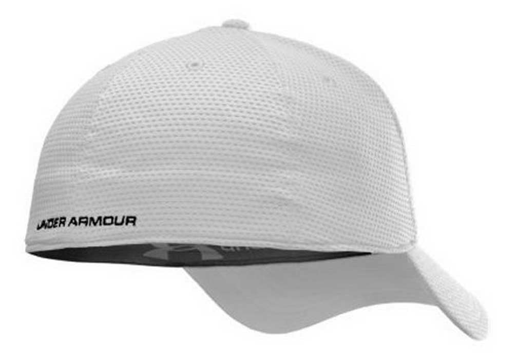Paisaje Limpia el cuarto posibilidad Under Armour Men's UA Blitzing II Stretch Fit Baseball Cap Hat (M/L, White)  - Walmart.com
