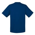 thumbnail image 2 of Fruit Of The Loom - Camiseta Básica de pico de manga corta de  superior para hombre (Azul marino), 2 of 2